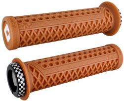 Vairo rankenėlės ODI Vans v2.1 Lock-On MTB 135mm White/Gum-Black Checker