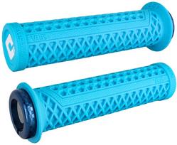 Vairo rankenėlės ODI Vans v2.1 Lock-On MTB 135mm White/Light Blue-Blue