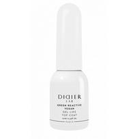 Didier Lab Vegan Gel Like Top Coat Veganiškas viršutinis nagų lako sluoksnis, 10ml