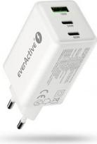 Everactive CHARGER GAN QC 4+ 65W 1 XUSB 2XUSB-C SQ-655Q