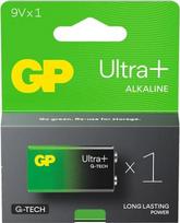 Gp Battery ALKALINE BATTERY 6LR61 9V GP ULTRA+ 1PCS.