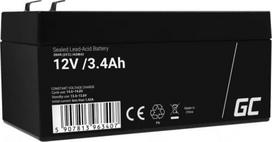 Green Cell Battery AGM VRLA 12V 3.4Ah
