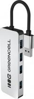 Green Cell HUB Basic USB-A do 4x USB-A 3.0