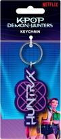 Kids Euroswan K-POP Demon Hunters Huntrix Team Logo PVC Keychain