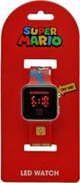 Kids Euroswan Wristwatch LED Super Mario red