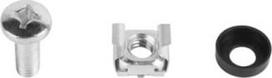 Lanberg Mounting screws set M6 for 19-inch cabinets (10 pcs)