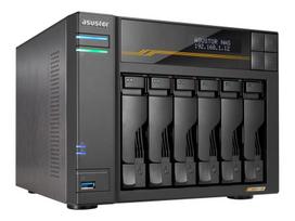ASUSTOR  LOCKERSTOR 6 Gen3 (AS6806T) NAS Desktop AMD Ryzen V3C14 16GB DDR5 ADM Black | AS6806T  | 4710474831562