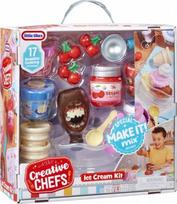 Little Tikes Ice Cream Kit Creative Chefs + 17 accessories