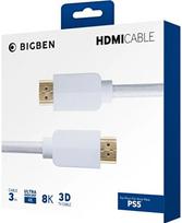 NACON PS5 HDMI kabelis 2.1 4K ULTRA HD/8K - 3M | Baltas