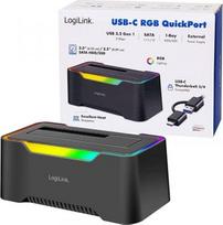 Logilink Docking station USB-C to HDD/SDD 2.5/3.5