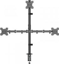 Logilink Monitor mount triple 17- 27 inches; 10kg per arm max
