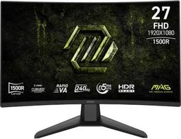 MSI Monitor MAG 274CF X24 27inches/LED/FHD/CURVE/240Hz/Black