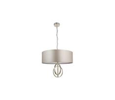 Endon 95215 - Pakabinamas šviestuvas su grandine 5xE27/10W/230V, skersmuo 70 cm, pilkas