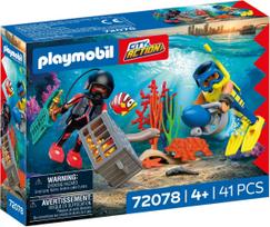 Playmobil - Police Diver with Treasure (72078)