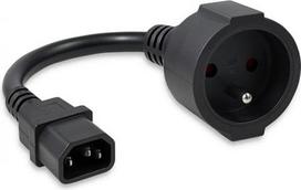 Qoltec Adapter IEC 320 C14 / FRENCH