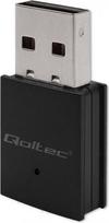 Qoltec Adapter WiFi,BT4.0,USB 600Mbps, wireless