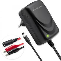 Qoltec Charger for AGM GEL STD 6V 12V 6W 5.5x2.1