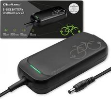 Qoltec Charger for ebike 36V 42V 2A 5.5x2.1
