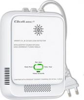 Qoltec Gas leak and carbon monoxide detector LED
