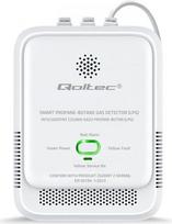 Qoltec Propane Butane gas leak sensor LPG 85dB LED