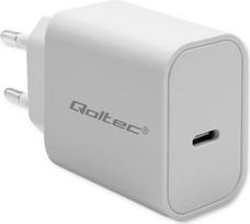 Qoltec Super Quick PD charger USB C, 20W, 5 12V