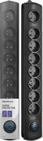 Qoltec Surge protector 8 power socket, 1,8m