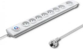 Qoltec Surge protector 8 sockets, 1.5m