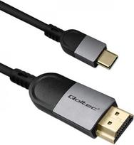 Qoltec USB C to HDMI 4K Cable 60Hz 32AWG 2m