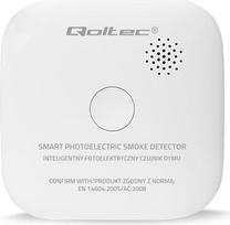 Qoltec Wireless smoke detector with battery alarm 85dB