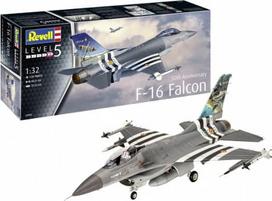 Revell Plastic model Airplane 50TH Anniversary F-16 Falcon 1/32