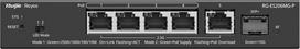 Ruijie Networks RG-ES206MG-P network switch Managed L2 2.5G Ethernet (100/1000/2500) Power over Ethernet (PoE) Desktop/Wall-Mounting Black