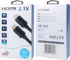 TB Cable HDMI v 2.1 premium 3 m 8K Black Made for players
