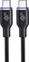 TB USB C - USB C 60W Glamour cable 1.5m black