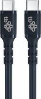 TB USB C - USB C 60W jelly cable 1m black