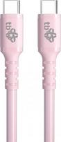 TB USB C - USB C 60W jelly cable 1m pink