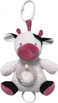 Tulilo Cow music box white-claret 18 cm