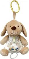 Tulilo Music box beige dog 18 cm