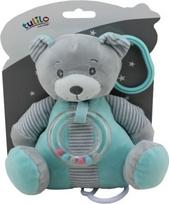 Tulilo Music box Mint teddy bear 18 cm