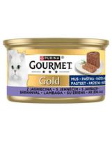GOURMET Gold Mus su aviena 12x85g drėgnas maistas katėms