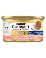 GOURMET Gold su lašiša 24x85g šlapias maistas katėms
