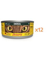 JOSERA Adult Chicken 12x85g drėgnas maistas katėms su vištiena
