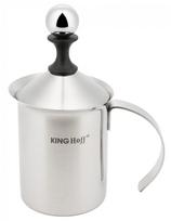 Puodelis pienui King Hoff KH 3126, 800 ml, sidabro sp., nerūdijantysis plienas