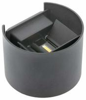 Sieninis lauko šviestuvas GTV Missouri O, 7W, LED, IP54, pilka sp., 13.6 cm x 10 cm