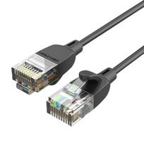 UTP Category 6A Network Cable Vention IBIBF 1m Black Slim Type