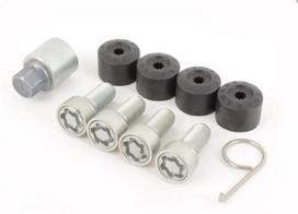 "VW" rutulinių sėdynių ratų užraktų rinkinys, keturių originalių ratų užraktų rinkinys 1K0698137A