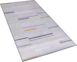 Beliani Kilimas ERGENLI pilkas 80 x 150 cm