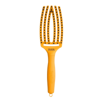 Olivia Garden Finger Brush Medium Yellow plaukų šepetys