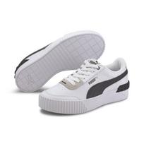 PUMA laisvalaikio batai moterims PUMA Carina Lift Puma White-Puma Black - 37303116, balti