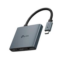 TP-Link UH3020C USB-C 3-in-1 šakotuvas, HDMI 4K 60Hz, USB-A 5Gbps, USB-C PD 100W