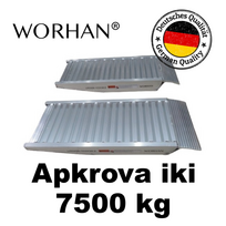 Konteinerių pakrovimo dviejų dalių rampa - 103 cm (7500 kg) HF1
